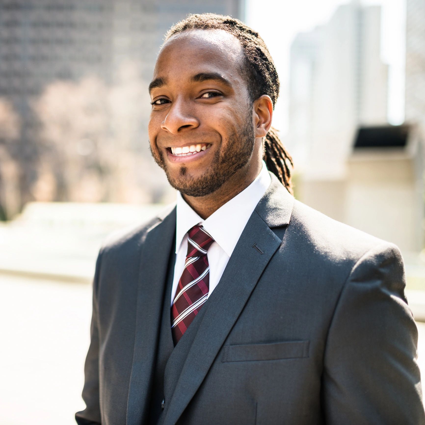 Professional portrait of a business guest